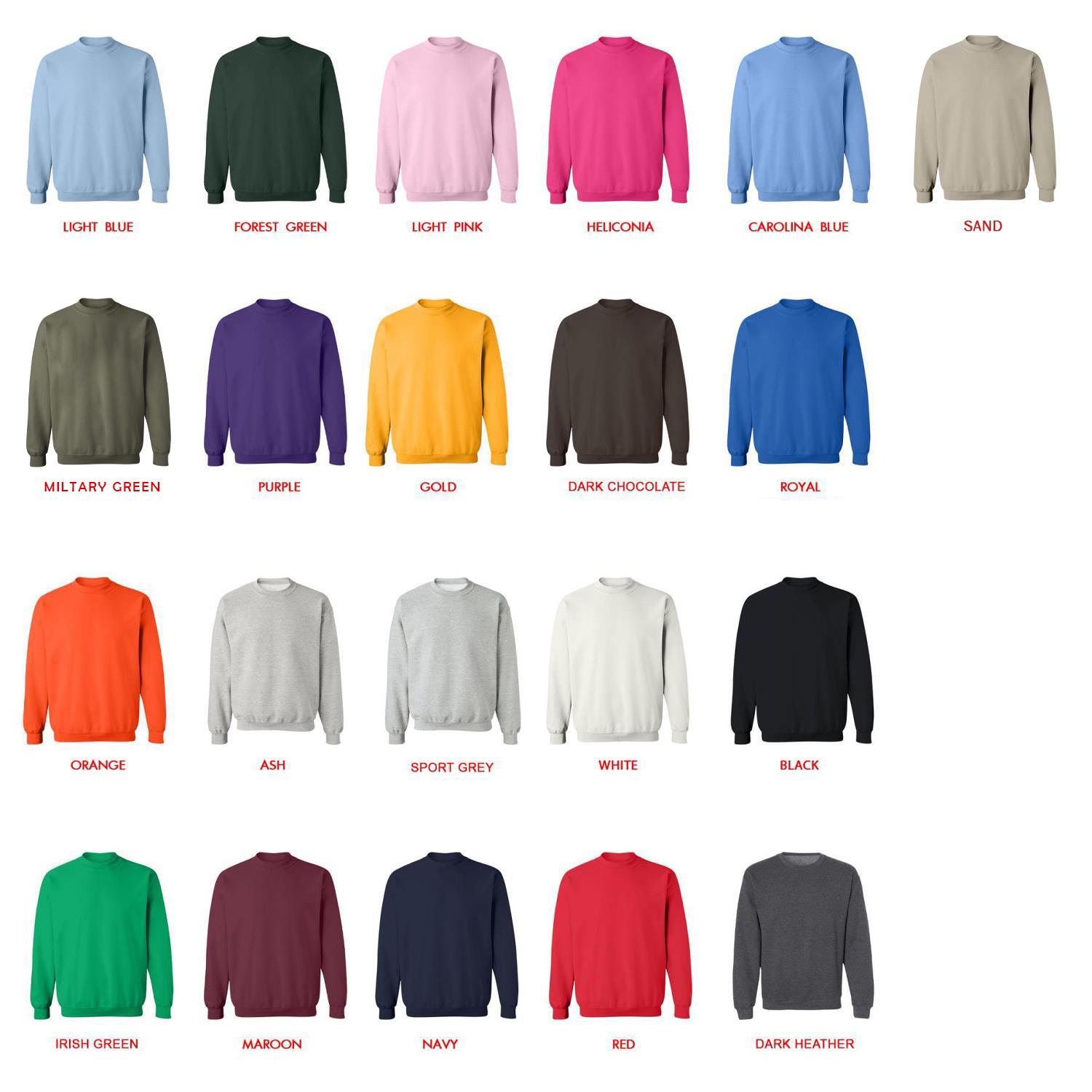 sweatshirt color chart - aespa UK Shop