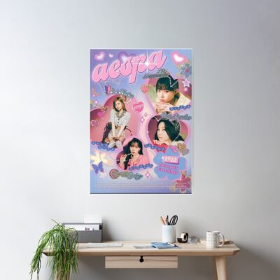 Alternative view of aespa Y2K Poster