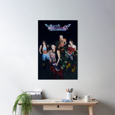 Alternative view of aespa Supernova Poster