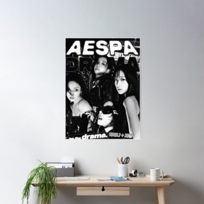 Alternative view of aespa Drama Poster