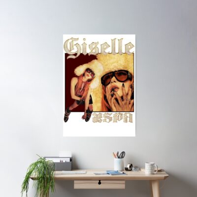 Alternative view of Giselle aespa Dirty Work aespa Kpop Poster