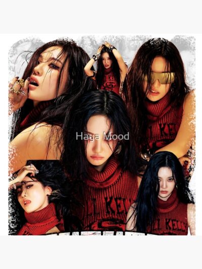 Alternative view of aespa Ningning Dirty Work Throw Pillow