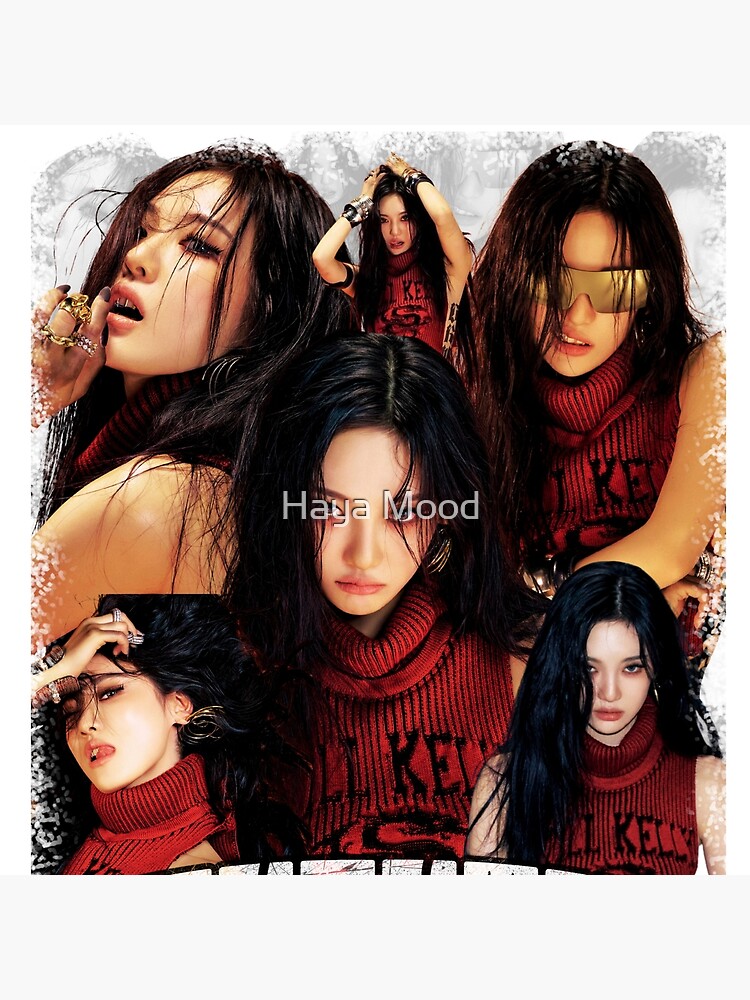 aespa Ningning Dirty Work Throw Pillow - Image 2