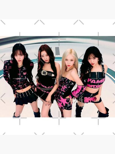 Alternative view of aespa Hot Mess Throw Pillow