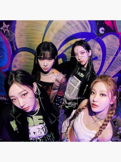 Alternative view of aespa Kpop Throw Pillow