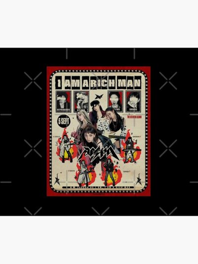 Alternative view of aespa Kpop Inspired Tapestry