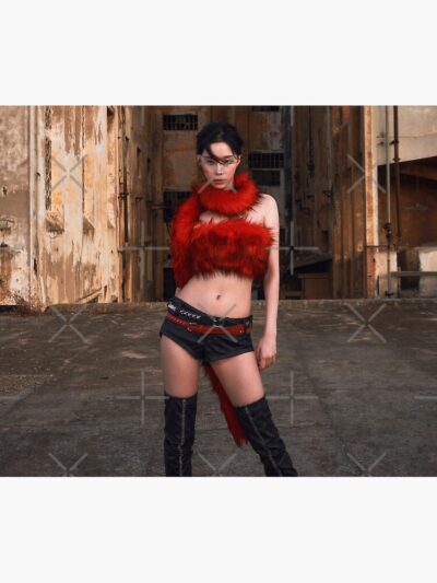 Alternative view of aespa Rich Man Winter Hot Tapestry