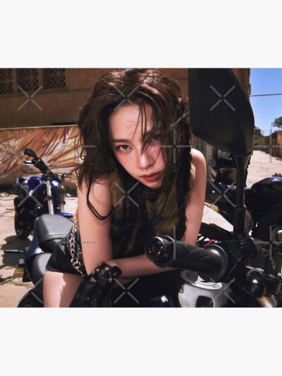 Alternative view of aespa Karina Rich Man Tapestry