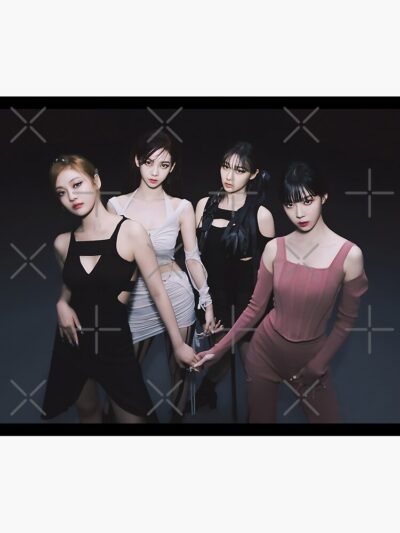 Alternative view of aespa Kpop Girl Group Tapestry
