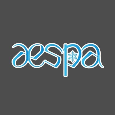 Alternative view of aespa Logo Christmas Frozen Tote Bag