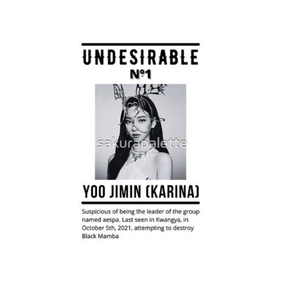 Alternative view of aespa Karina Undesirable Poster Tote Bag