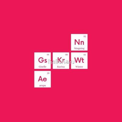 Alternative view of aespa Periodic Table Tote Bag