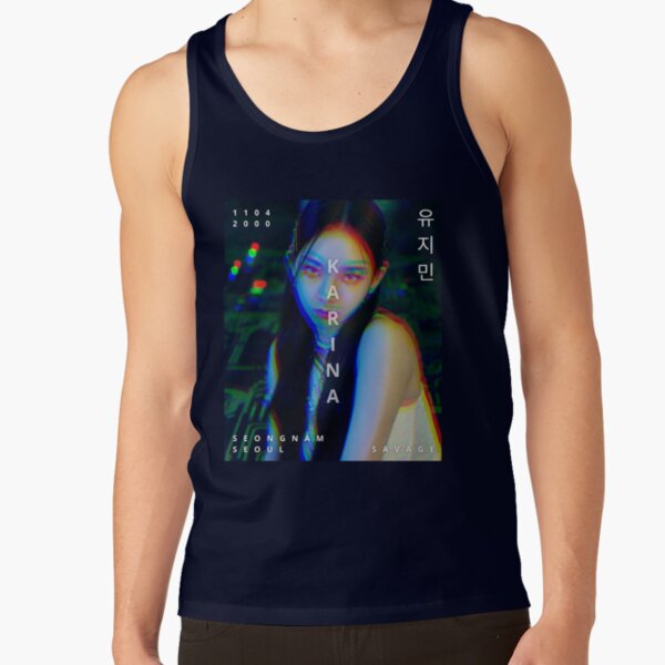 aespa Karina Savage Glitch Version Tank Top - Image 5