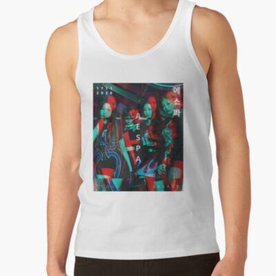 Alternative view of aespa Savage Glitch Version Tank Top