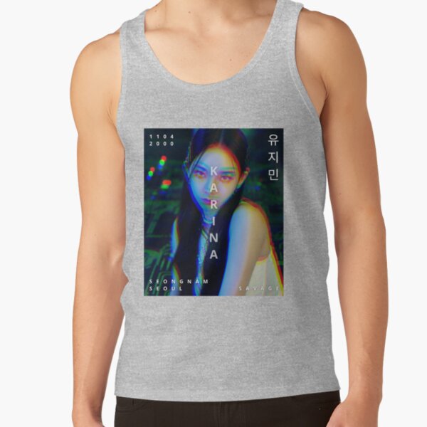 aespa Karina Savage Glitch Version Tank Top - Image 3