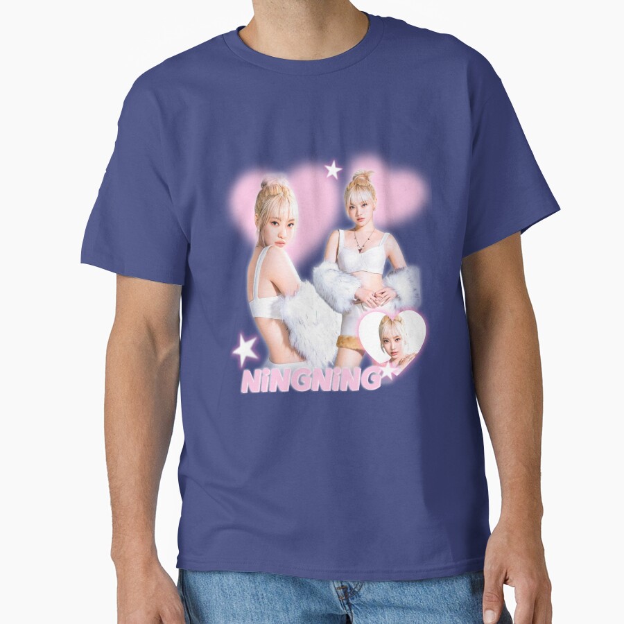 aespa Ningning Tour 2023 Synk Hyper Line T-shirt - Image 4