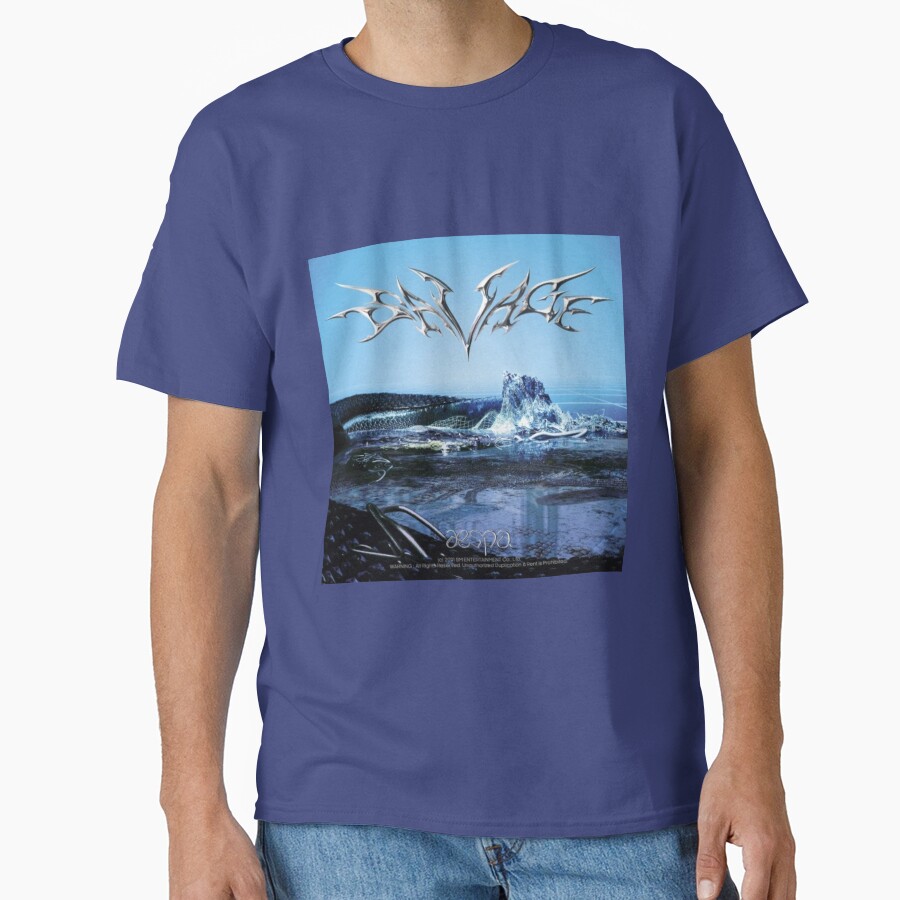 aespa Savage Album Cover T-shirt - Image 4