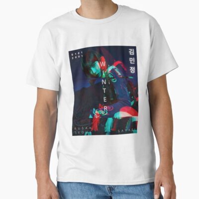 Alternative view of aespa Winter Savage Glitch Version T-shirt