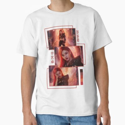 Alternative view of aespa Ningning Next Level Collage T-shirt