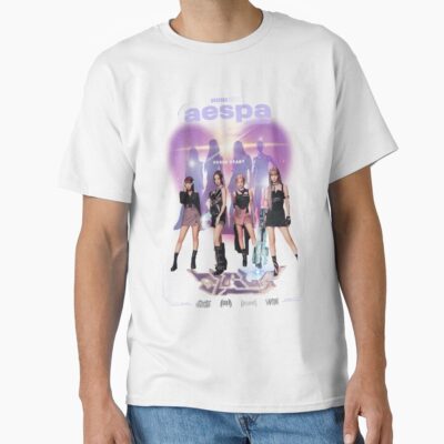 Alternative view of aespa Girls T-shirt