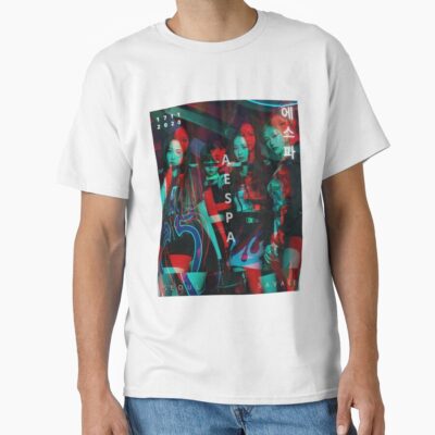 Alternative view of aespa Savage Glitch Version T-shirt