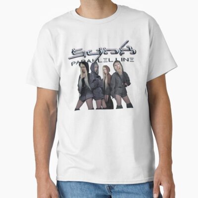 Alternative view of aespa 2024 Live Tour Synk Parallel Line T-shirt