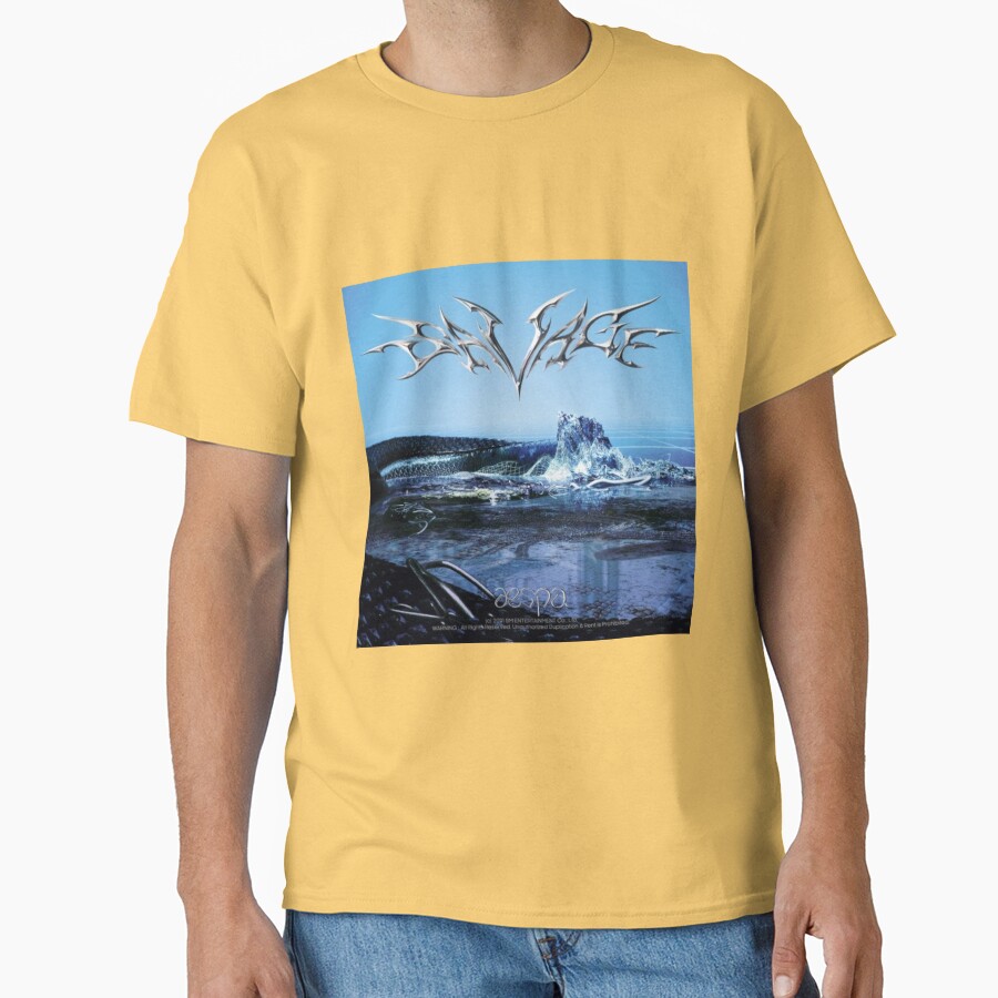 aespa Savage Album Cover T-shirt - Image 6