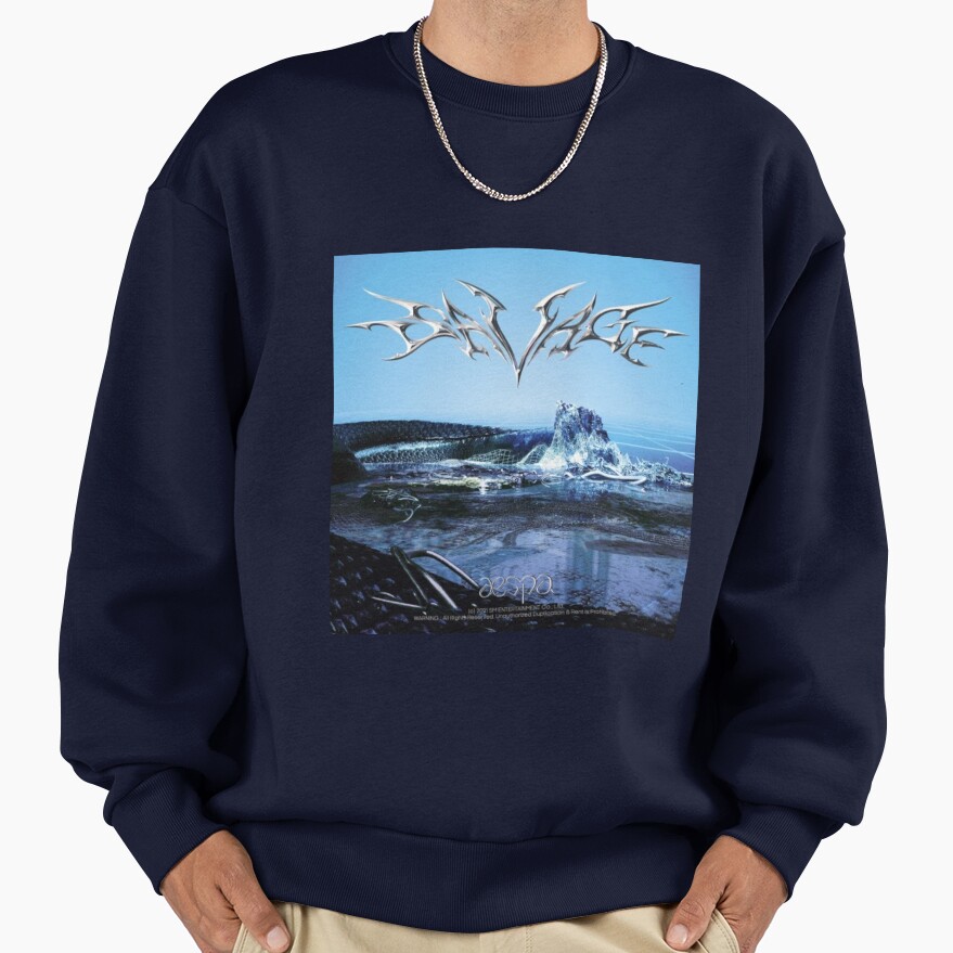 aespa Savage Album Cover Sweatshirt - Image 5