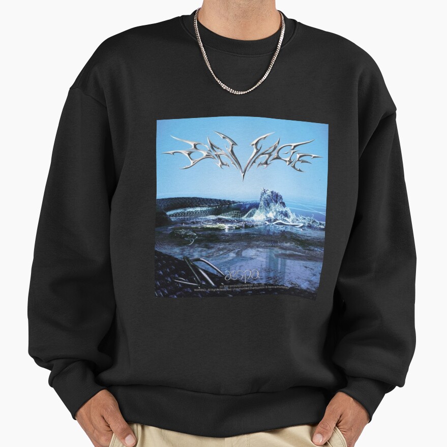 aespa Savage Album Cover Sweatshirt