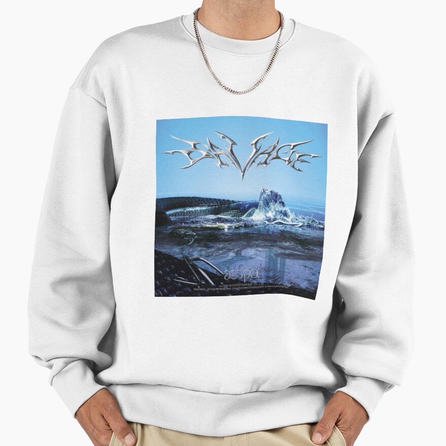 aespa Savage Album Cover Sweatshirt - Image 2
