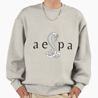 Alternative view of aespa Logo Art Sticky Sweatshirt