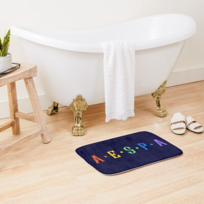 Alternative view of aespa Colorful Bath Mat