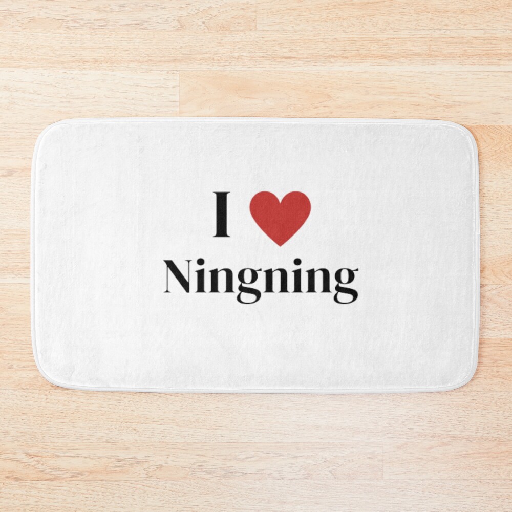 aespa Ningning Bath Mat