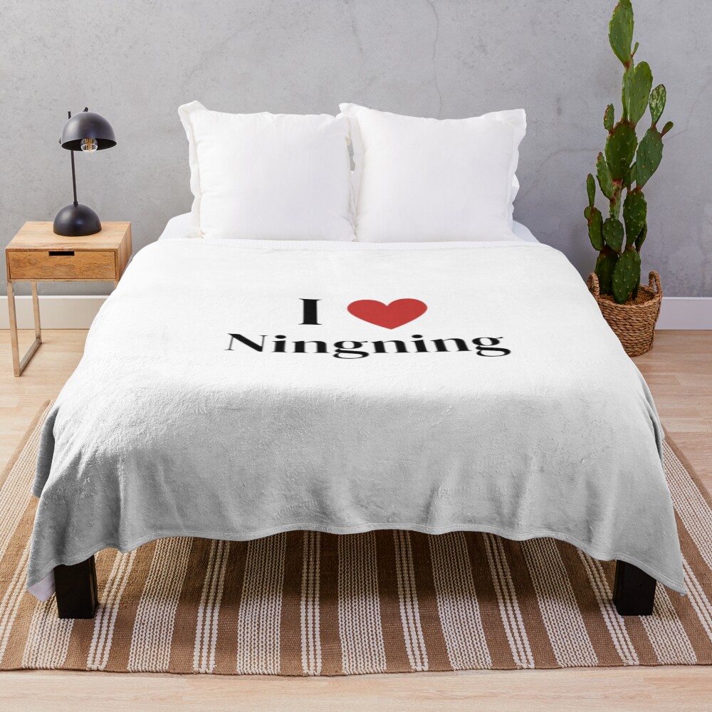 aespa Ningning Throw Blanket