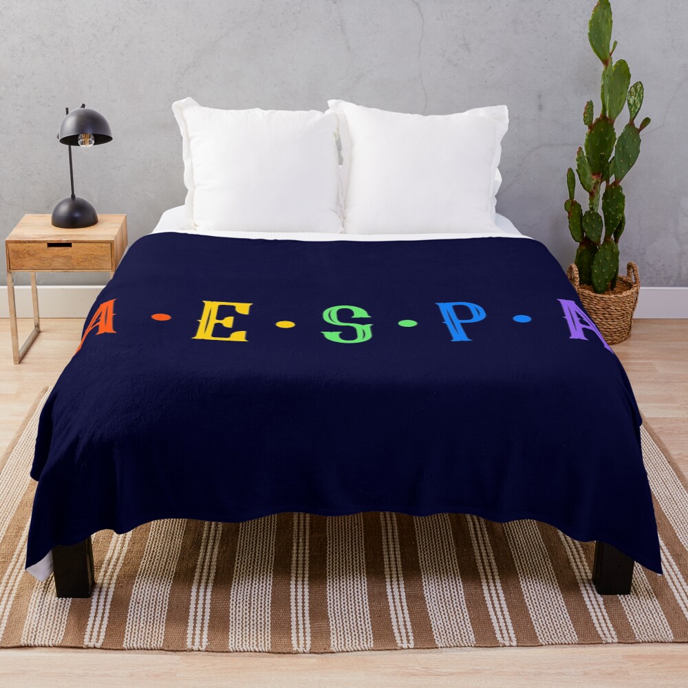 aespa Colorful Throw Blanket