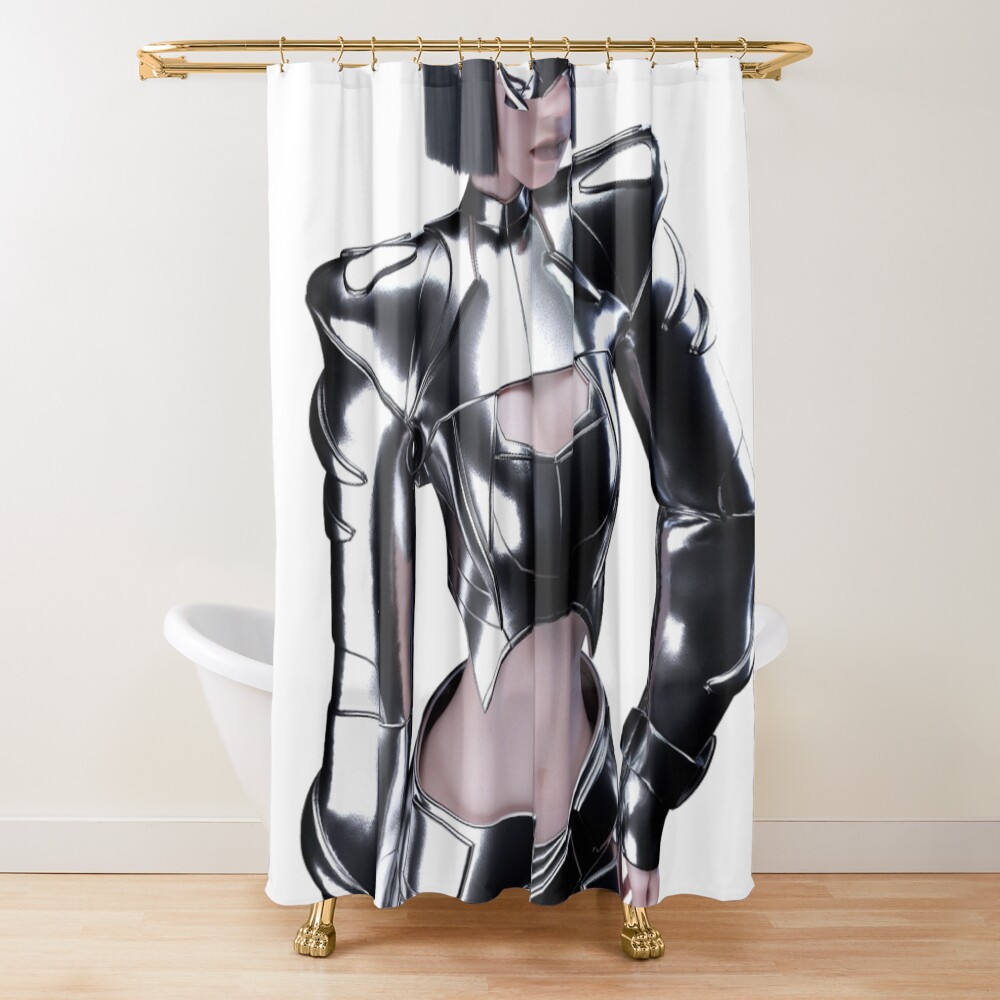 aespa Winter Shower Curtain