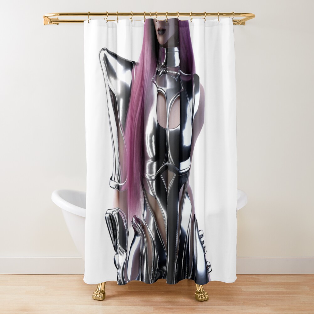 aespa Giselle Shower Curtain