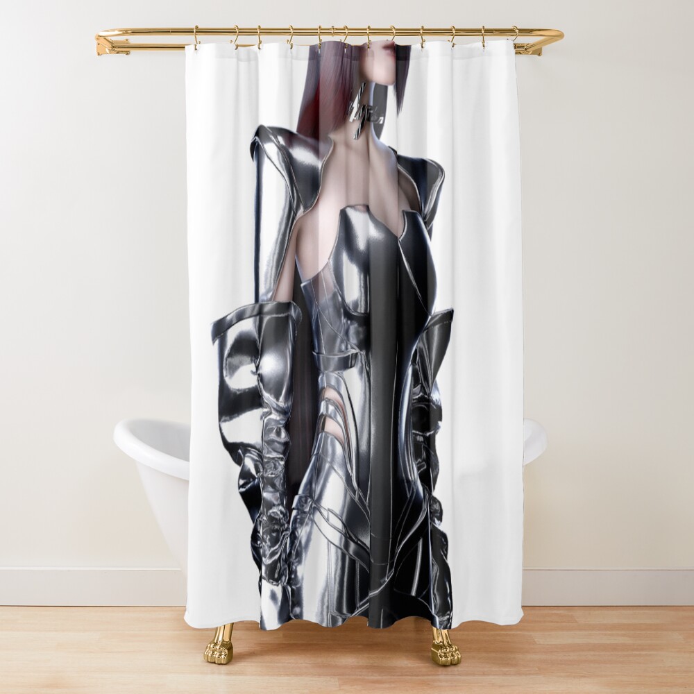 aespa Karina New Shower Curtain