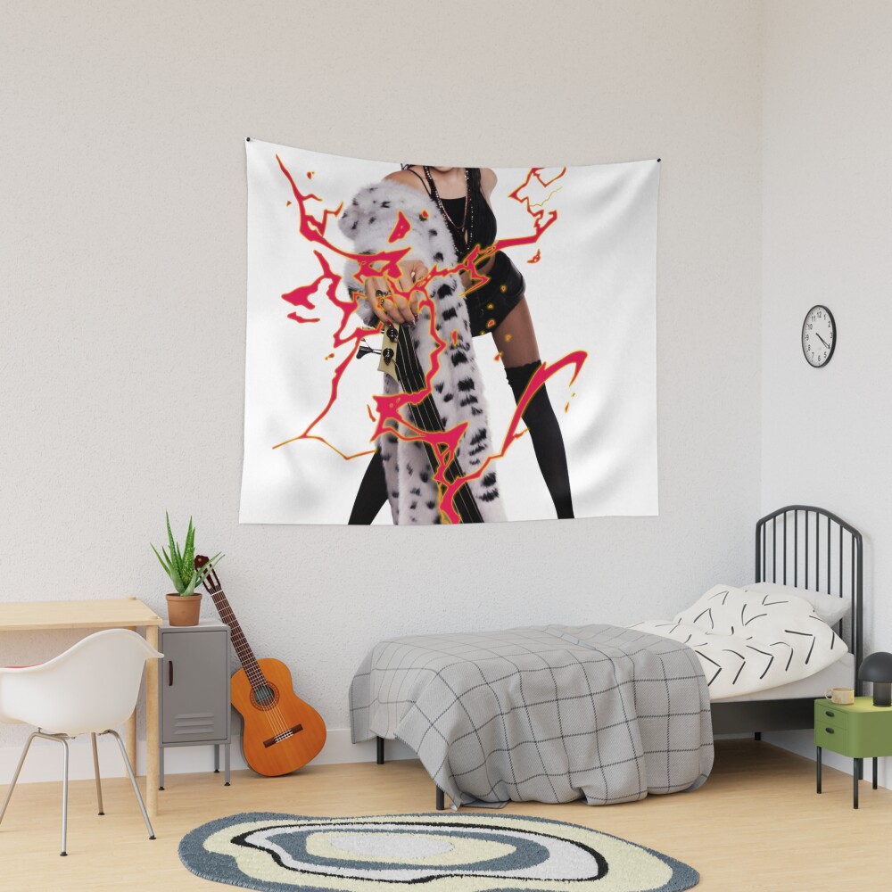 aespa Rich Man Giselle Print Tapestry
