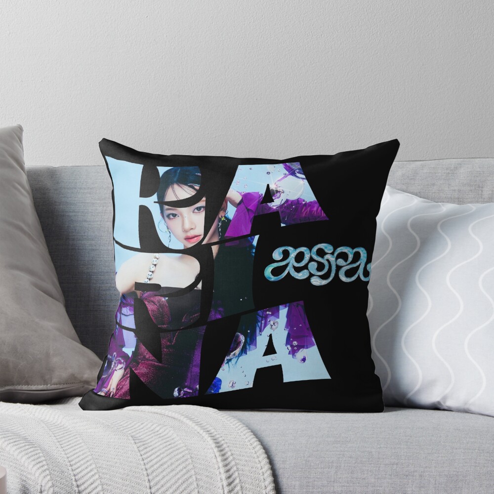 aespa Karina Better Things Throw Pillow